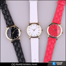 top fashion quilt strap quartz watch